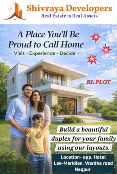  1312 Sq.ft. Residential Plot for Sale in Parsodi, Nagpur