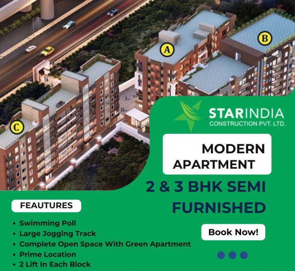 2 BHK 1200 Sq.ft. Apartment for Sale in Bailey Road, Patna