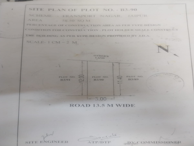  650 Sq.ft. Commercial Land for Sale in Transport Nagar, Jaipur