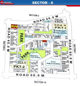 4.0 BHK Flats for Rent in Dwarka, Delhi