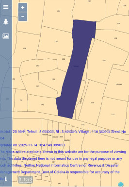  32000 Sq.ft. Residential Plot for Sale in Balugaon, Khordha
