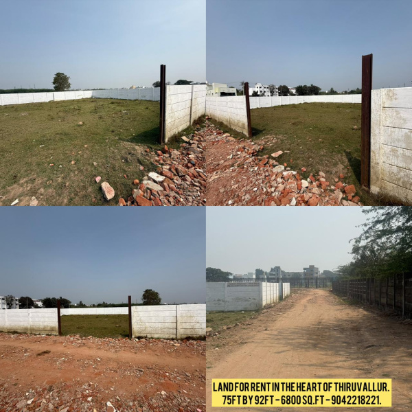  11150 Sq.ft. Commercial Land for Rent in Kakkalur, Thiruvallur