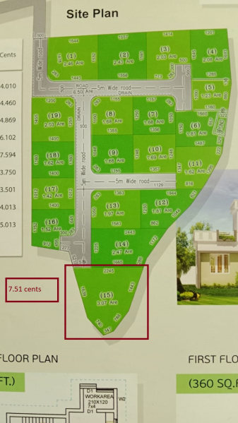  8 Cent Residential Plot for Sale in Chittilappilly, Thrissur