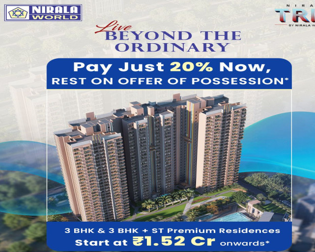 3 BHK 1600 Sq.ft. Apartment for Sale in Sector 2 Greater Noida West