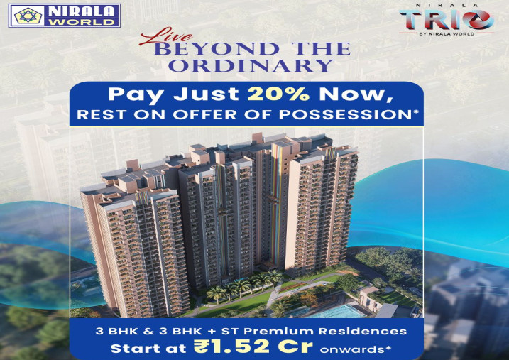 3 BHK 1675 Sq.ft. Apartment for Sale in Sector 2 Greater Noida West