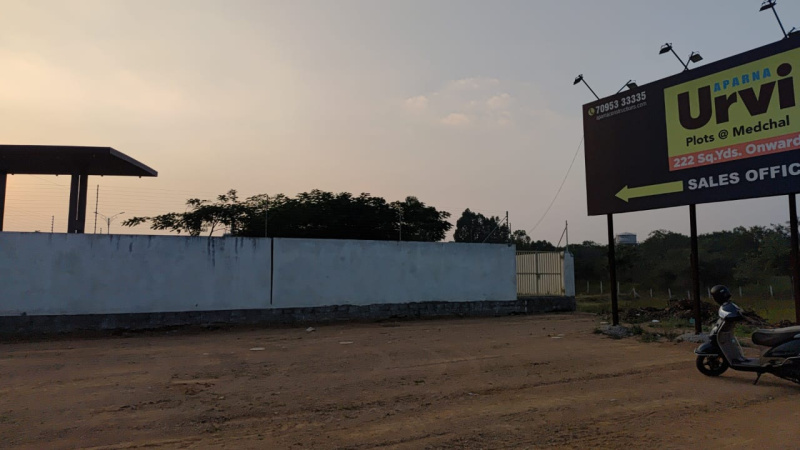  3600 Sq.ft. Commercial Land for Rent in Athvelly, Medchal