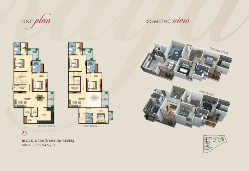 3 BHK 1829 Sq.ft. Apartment for Sale in Mansarovar, Jaipur