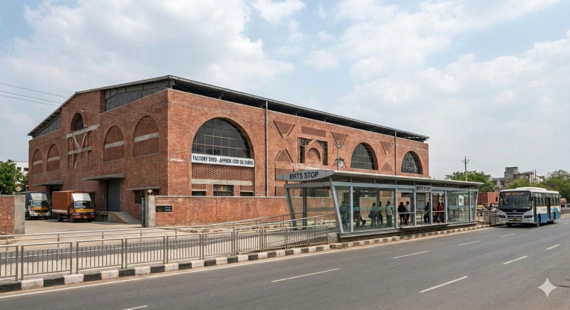  4200 Sq. Yards Factory for Sale in Khodiyar Nagar, Ahmedabad