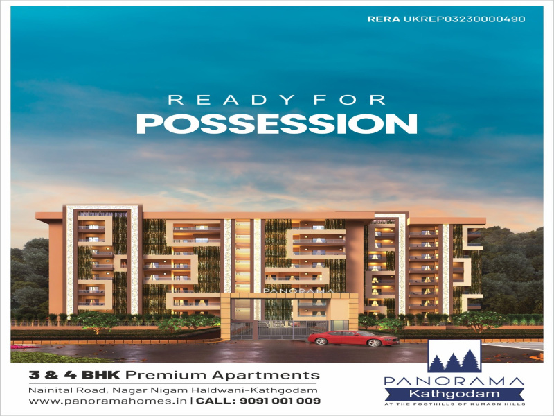 3 BHK 2168 Sq.ft. Apartment for Sale in Bareilly - Nainital Road, Haldwani