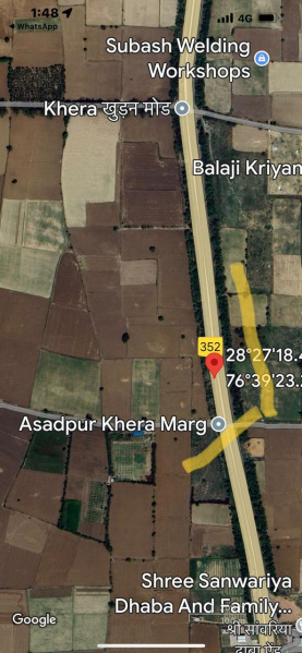 300 Acre Agricultural/Farm Land for Sale in Bahadurgarh, Jhajjar