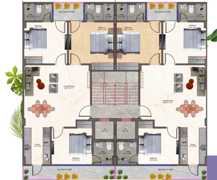 3 BHK 1575 Sq. Yards Builder Floor for Sale in Sector 70A Gurgaon