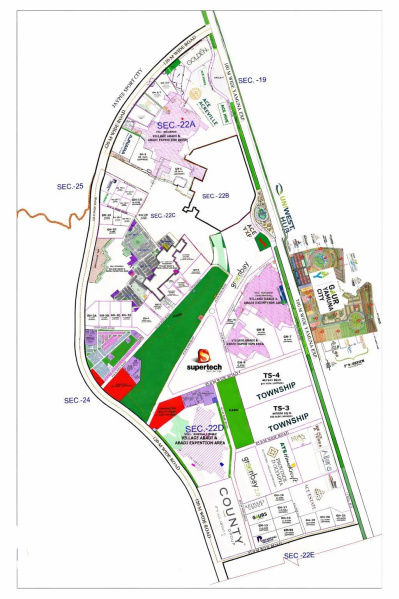  105 Acre Residential Plot for Sale in Sector 22D, Greater Noida West