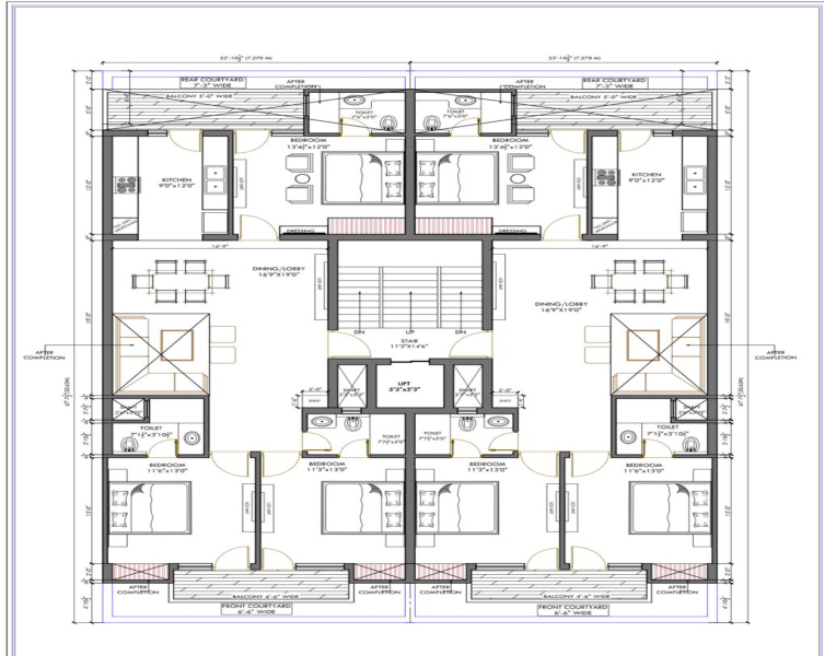 3 BHK 1500 Sq.ft. Builder Floor for Sale in Sector 83 Faridabad