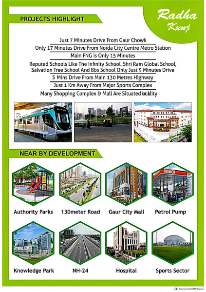  100 Sq. Yards Residential Plot for Sale in Sunpura, Greater Noida