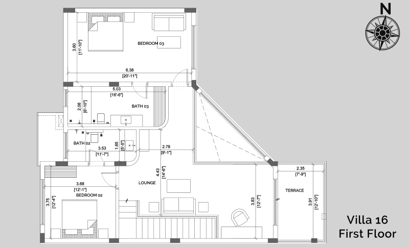 3 BHK 3150 Sq.ft. Villa for Sale in Anjuna, North Goa,