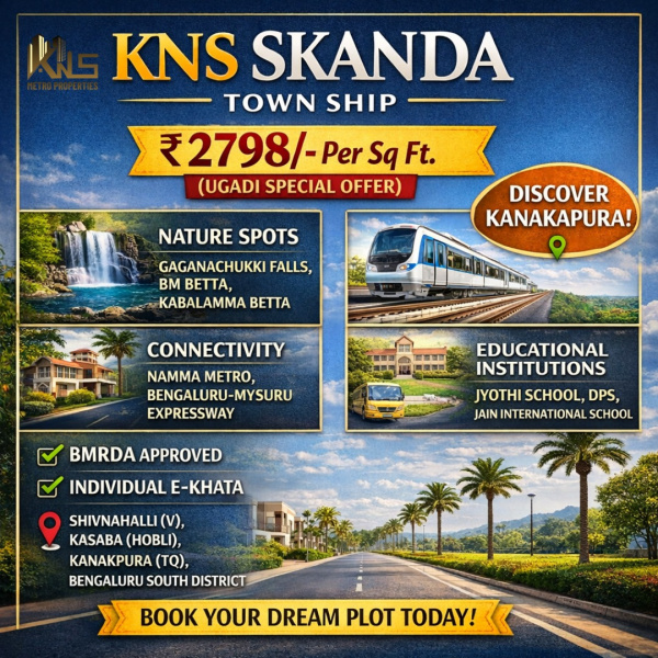  1200 Sq.ft. Residential Plot for Sale in Kanakapura Road, Bangalore