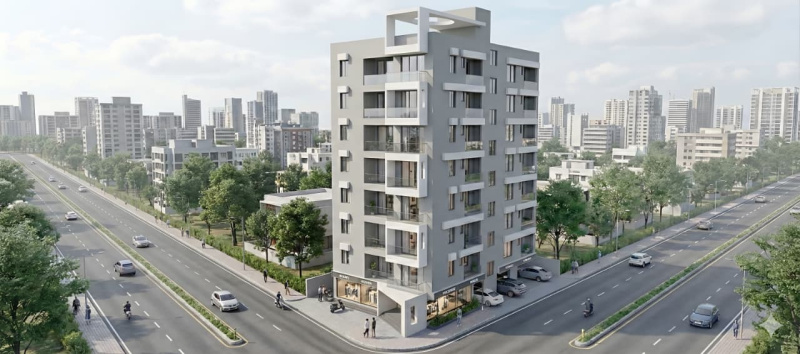 3 BHK 1693 Sq.ft. Apartment for Sale in Amrutdham, Nashik