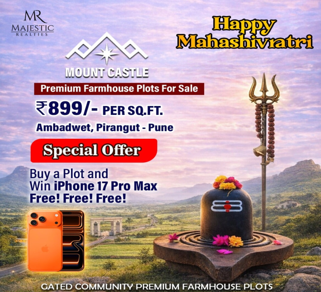  3500 Sq. Meter Residential Plot for Sale in Pirangut, Pune