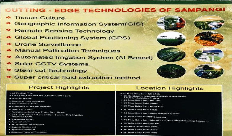  605 Sq. Yards Agricultural/Farm Land for Sale in Narayankhed, Sangareddy