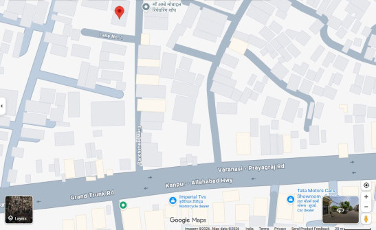  6000 Sq.ft. Commercial Land for Rent in Bamrauli, Allahabad