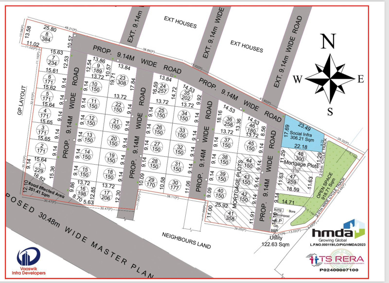  150 Sq. Yards Residential Plot for Sale in Ramoji Film City, Hyderabad