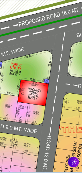  383 Sq. Yards Commercial Land for Sale in Kanota, Jaipur