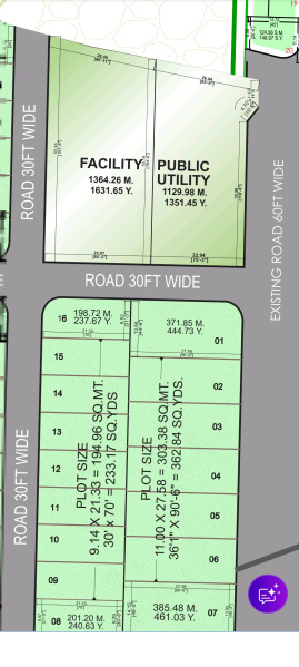  363 Sq.ft. Residential Plot for Sale in Mahal Road, Jagatpura, Jaipur