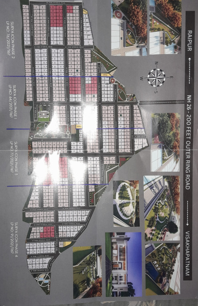  150 Sq. Yards Residential Plot for Sale in Chelluru, Vizianagaram