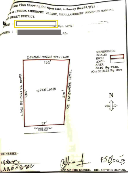 1800 Sq. Yards Commercial Land for Sale in Abdullahpurmet, Hyderabad