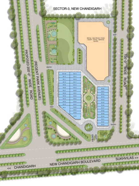  718 Sq.ft. Showroom for Sale in Banga, Shahid Bhagat Singh Nagar