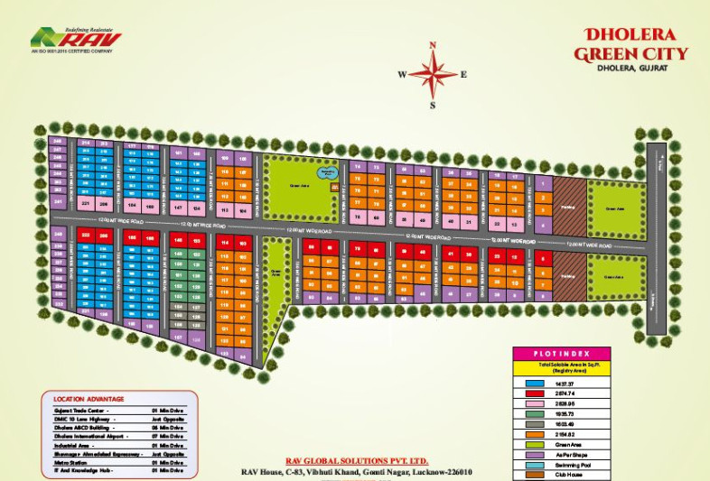  1437 Sq.ft. Residential Plot for Sale in Dholera, Ahmedabad