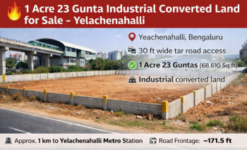 Industrial Land for Sale in Yelachenahalli, Bangalore
