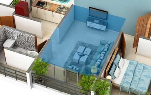 2 BHK Apartment 911 Sq.ft. for Sale in Kharghar, Navi Mumbai