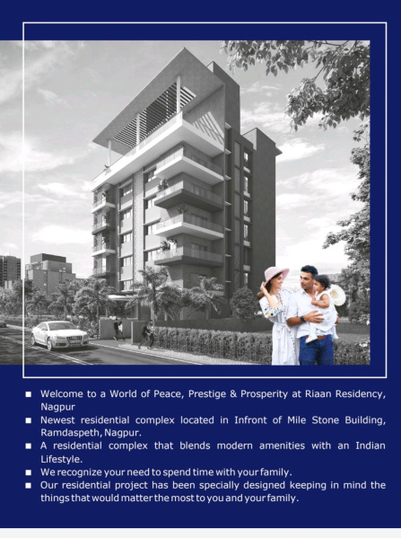 4 BHK Apartment 3065 Sq.ft. for Sale in Ramdaspeth, Nagpur