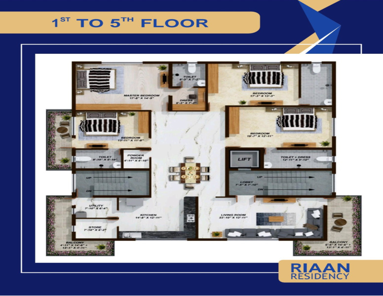 4 BHK Apartment 3065 Sq.ft. for Sale in Ramdaspeth, Nagpur