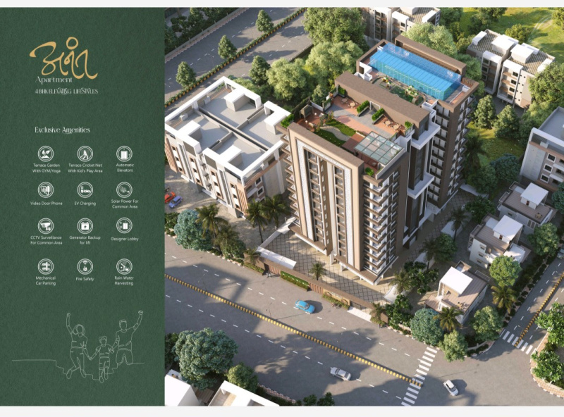 4 BHK Apartment 2000 Sq.ft. for Sale in Laxmi Nagar, Nagpur