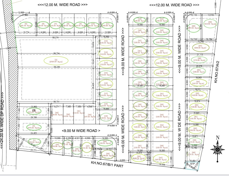 Commercial Land 30114 Sq.ft. for Sale in Parsodi, Nagpur