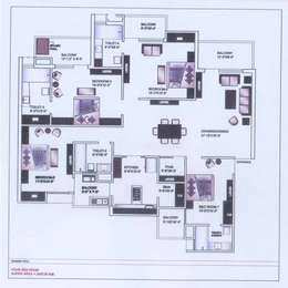 4 BHK Apartment 2420 Sq.ft. for Sale in