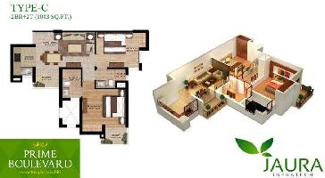 2 BHK Flat for Sale in Sector 86 Noida