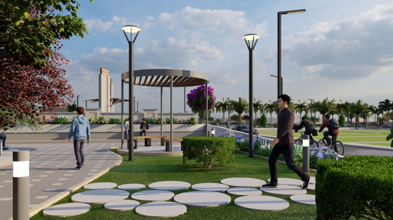  Residential Plot 900 Sq.ft. for Sale in A B Road, Indore