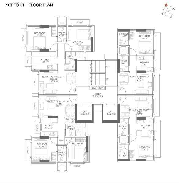 2 BHK Apartment 487 Sq.ft. for Sale in Kandivali East, Mumbai