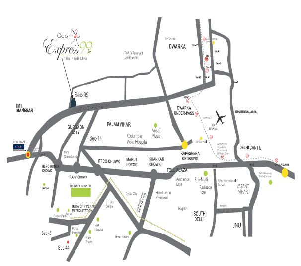 4 BHK 3150 Sq.ft. Apartment for Sale in Sector 99 Gurgaon