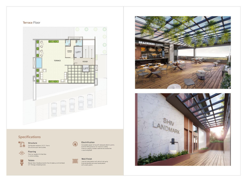  3500 Sq.ft. Business Center for Sale in Sargaasan, Gandhinagar