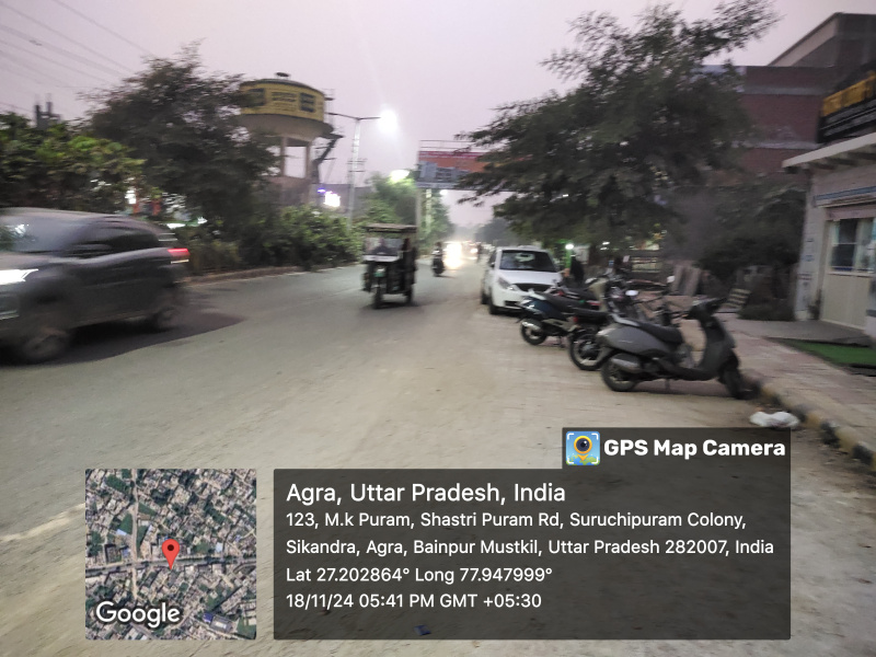  Commercial Land 450 Sq. Yards for Sale in Shastri Puram, Agra