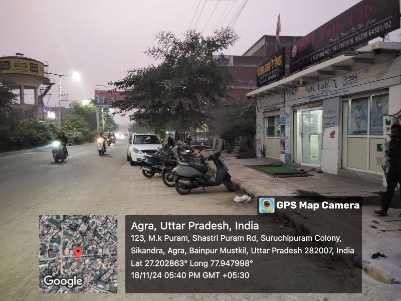  Commercial Land 450 Sq. Yards for Sale in Shastri Puram, Agra