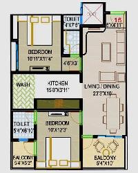 2 BHK Flat for Sale in Niranjanpur, Indore