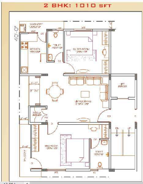 2 BHK Builder Floor 1010 Sq.ft. for Sale in Rajarajeshwari Nagar, Bangalore
