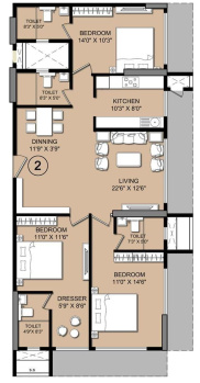 3 BHK Flat for Sale in Khetwadi, Girgaon, Mumbai