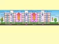 3 BHK Flat for Sale in Khajrana Square, Indore