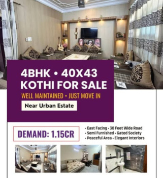 4 BHK House for Sale in Mithapur, Jalandhar